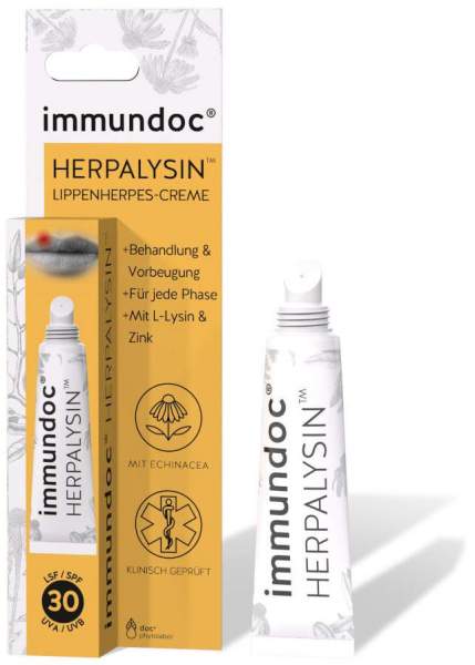 Immundoc Herpalysin Lippenherpes-Creme 7 ml