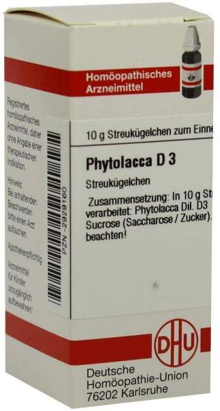 Phytolacca D3 10 G Globuli