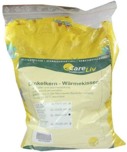 Dinkelkern Wärmekissen Mit Bezug 30 X 40 cm 1 Stück