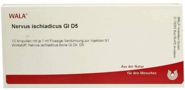 Wala Nervus Ischiadicus Gl D5 10 X 1 ml Ampullen