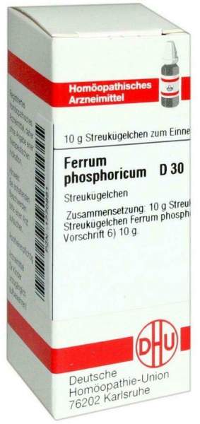 Dhu Ferrum Phosphoricum D30 Globuli