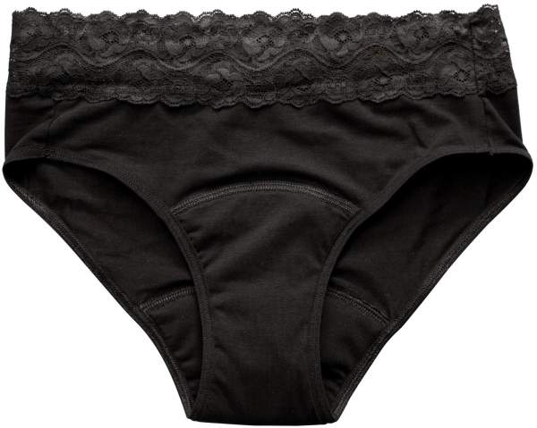 Spitzenslip mit Saugeinlage Größe 42-44 (L)