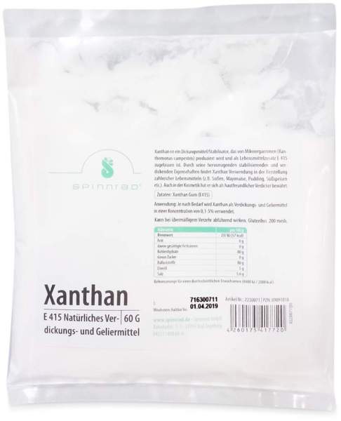 Xanthan Lm Qualität 60 G Pulver