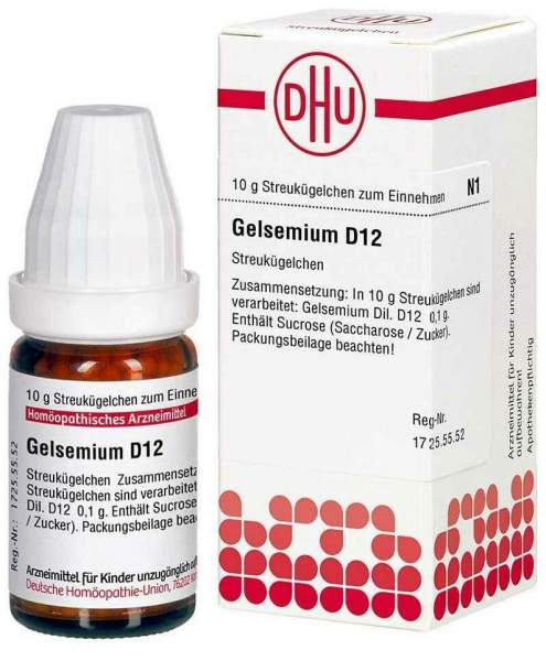 Dhu Gelsemium D12 10 G Globuli
