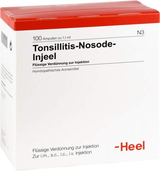 Tonsillitis Nosode Injeel Ampullen 100 Ampullen