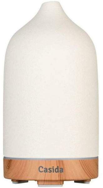 Aroma Diffuser Keramik Weiß-Holz