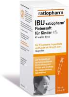 IBU-ratiopharm Fiebersaft für Kinder 4% 100 ml Saft