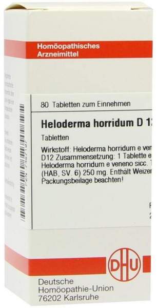 Heloderma Horridum D 12 Dhu 80 Tabletten