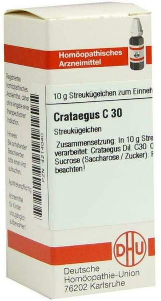 Dhu Crataegus C30 Globuli