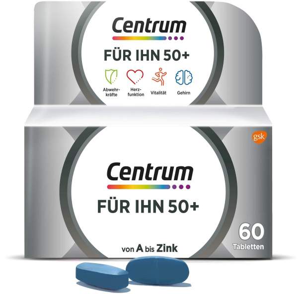 Centrum Für Ihn 50+ Capletten 60 Tabletten