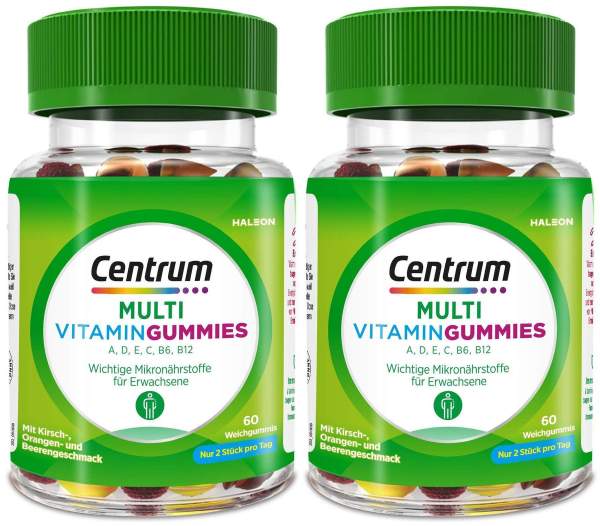 Centrum Multi Vitamin Gummies 2 x 60 Stück