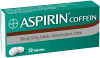 Aspirin Coffein 20 Tabletten