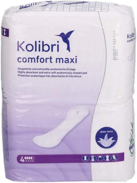 Kolibri Comfort Premium Maxi Einlagen 28 Stück