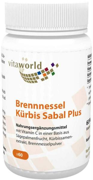 Brennessel Kürbis Sabal Plus Kapseln 60 Stück
