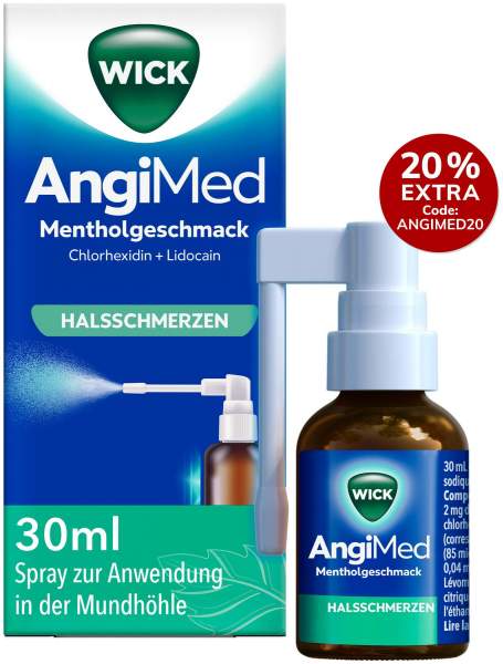 WICK AngiMed Mentholgeschmack 30 ml Spray
