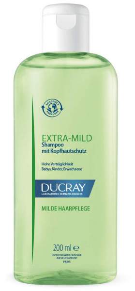 Ducray Extra mild Shampoo mit Kopfhautschutz 200 ml