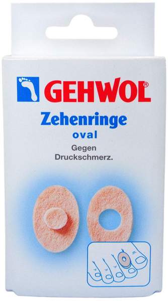 Gehwol Zehenringe oval 9 Stück