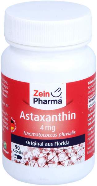 Astaxanthin 4 mg Pro Kapsel 90 Kapsel