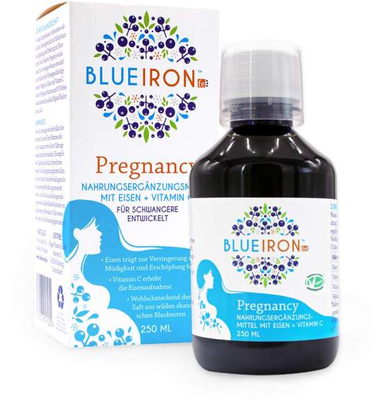 Blueiron Pregnancy Eisen Liquid 250 ml