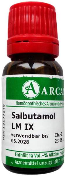 Salbutamol Lm 9 Dilution 10 ml