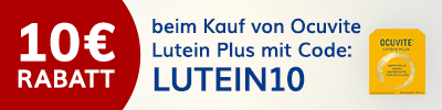 10 € Gutschein beim Kauf von Ocuvite Lutein Plus 180 Kapseln