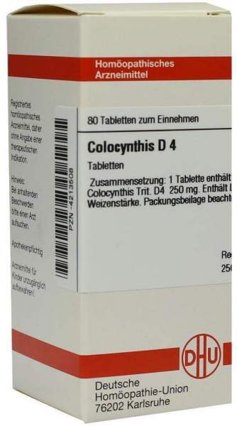 DHU Colocynthis D4 80 Tabletten