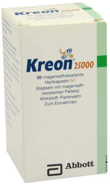 Kreon 25.000 50 Kapseln