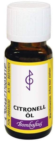 Citronellöl 10 ml Ätherisches Öl