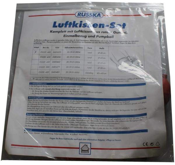 Luftkissen Set Gummi 40 cm