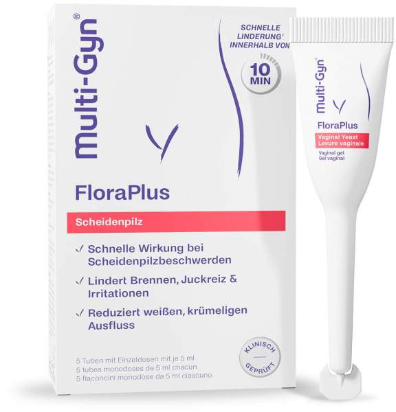 Multi Gyn Floraplus 5 X 5 ml Gel