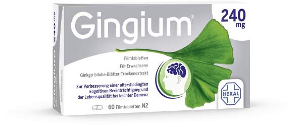 Gingium 240 mg 60 Filmtabletten