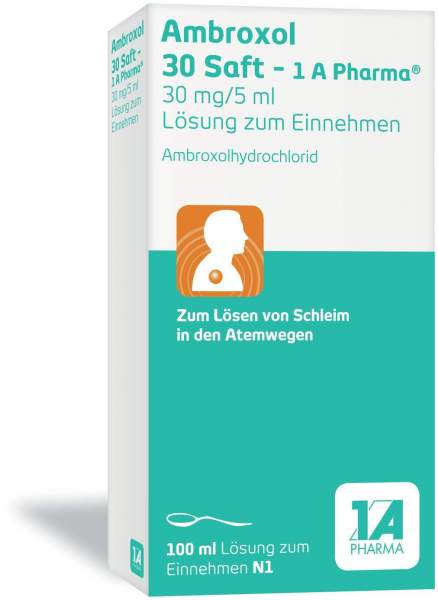 Ambroxol 30 100 ml Saft 1a Pharma