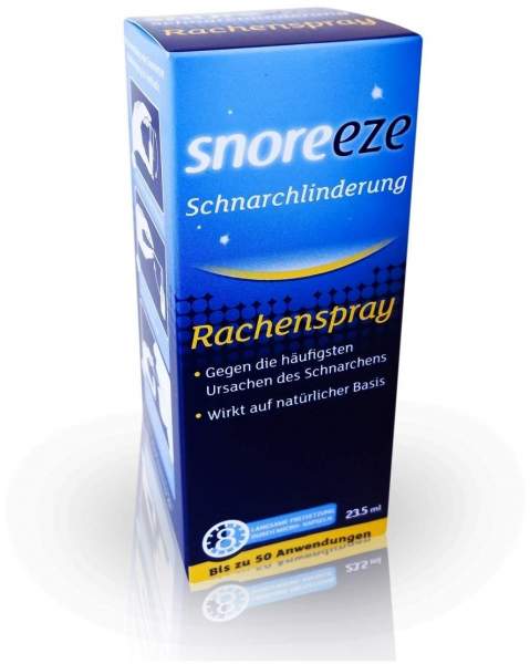 Snoreeze Schnarchlinderung 23,5 ml Rachenspray