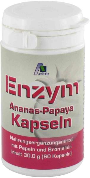 Enzym Ananas Papaya Kapseln