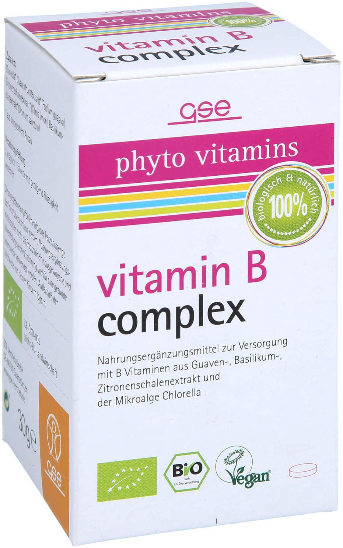 Vitamin B Complex Bio 60 Tabletten Kaufen | Volksversand Versandapotheke