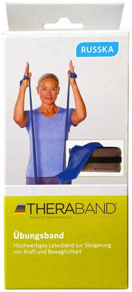 Thera Band Travel 2,5 M Extra Stark Blau