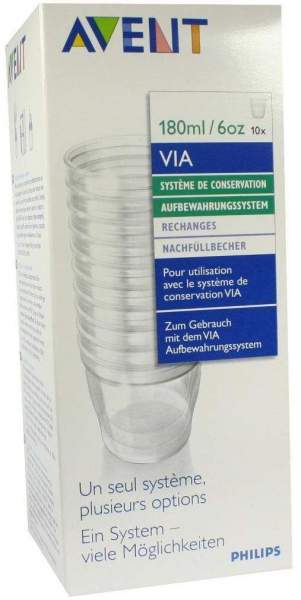 Avent Via Nachfüllbecher 180 ml