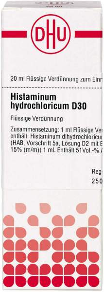 Dhu Histaminum Hydrochloricum D30 Dilution 20 ml