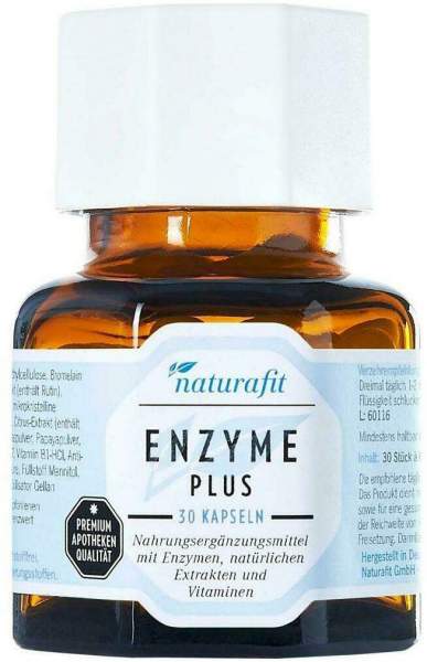 Naturafit Enzyme Plus 30 Kapseln
