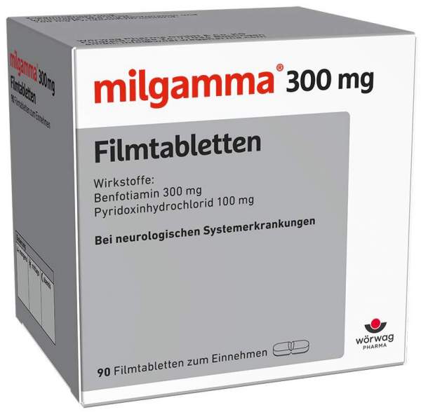 Milgamma 300 mg 90 Filmtabletten