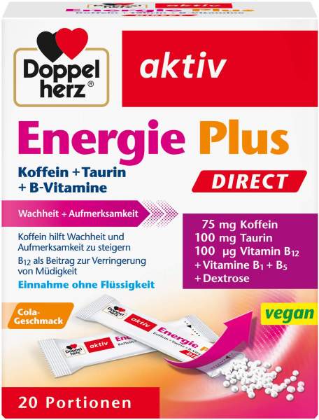 Doppelherz Energie Plus DIRECT 20 Pellets