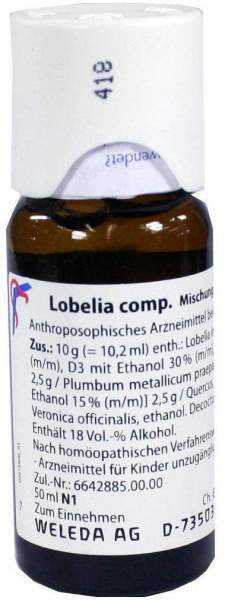 Weleda Lobelia Comp 50 ml Dilution