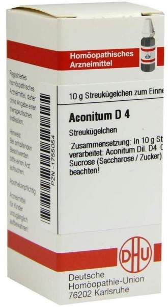 DHU Aconitum D4 Globuli