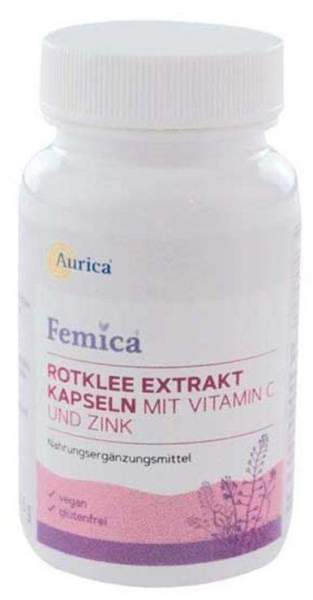 Rotklee Extrakt Kapseln + Vitamin C &amp; Zink Femica 60 Kapseln