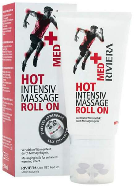 Riviera Med+ Hot intensiv Massage Roll-on 150 ml