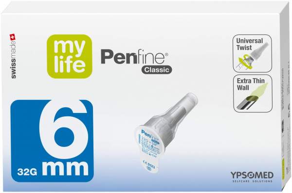 Mylife Penfine Classic Kanülen 6 mm