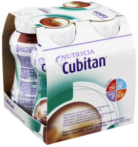 Cubitan Schokoladengeschmack Trinkflasche