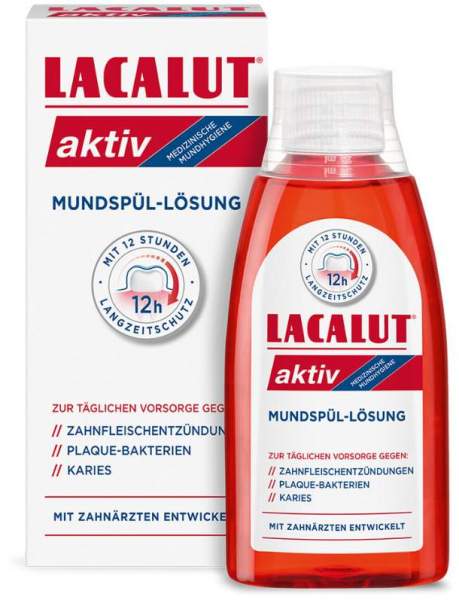 Lacalut Aktiv Mundspüllösung 300 ml Lösung