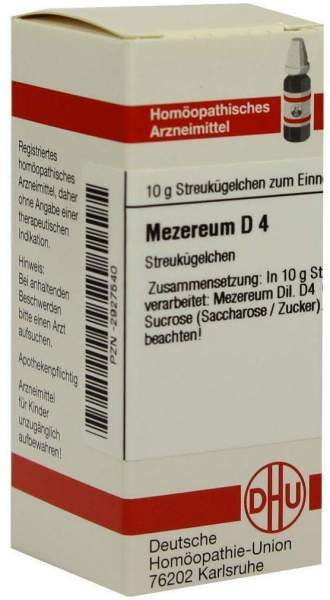 Dhu Mezereum D4 Globuli
