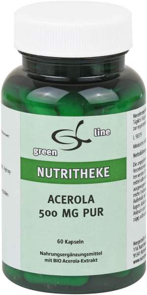 Acerola 500 mg Pur 30 Kapseln